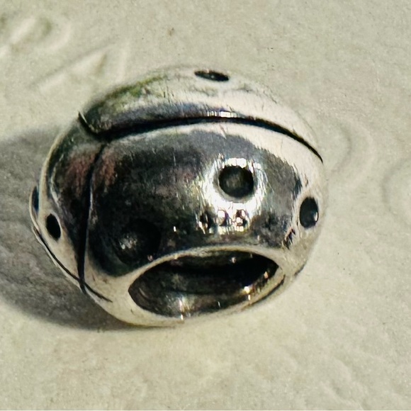 Authentic Retired Pandora Ladybug S925 Charm - Picture 9 of 10